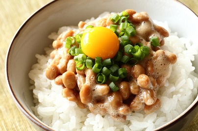 Natto On Rice