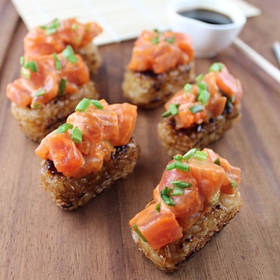 Spicy Tuna on Crispy Rice